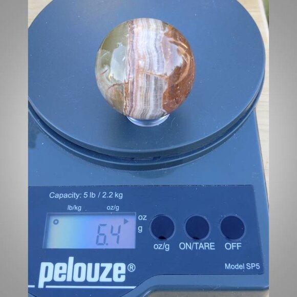 ❤️ 50mm green onyx SPHERE 06 balance CLARITY - Picture 7 of 7